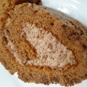 Hmで簡単 ふわふわ濃厚チョコレートロールケーキ レシピ 作り方 By ももら 楽天レシピ Hmで簡単 ふわふわ濃厚チョコレートロールケーキ レシピ 作り方 By ももら 楽天レシピ